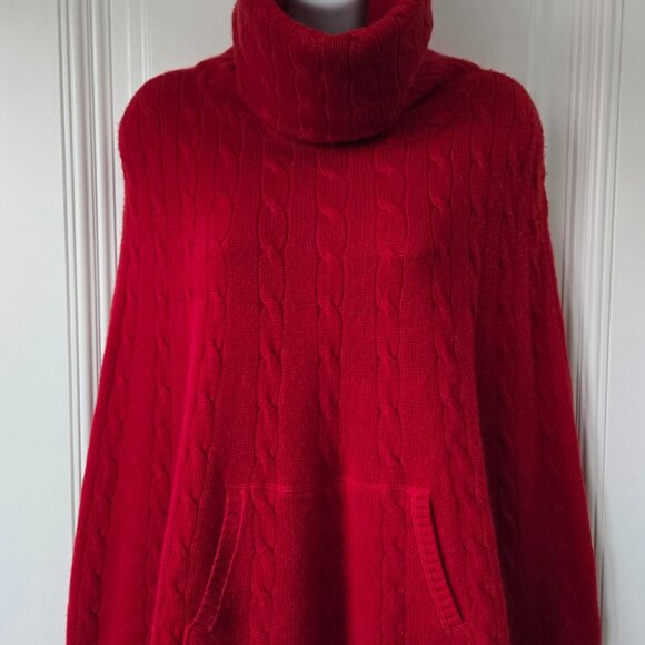 Ralph Lauren Black Label 100% Cashmere Cape - Picture 8 of 14